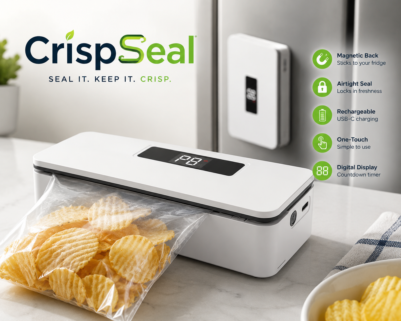 CrispSeal™- Bag Sealer